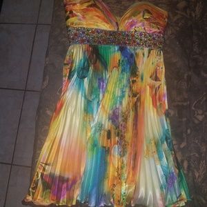Sexy mini prom  dress